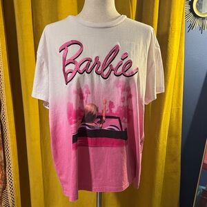 Barbie Pink and White Ombre Tee